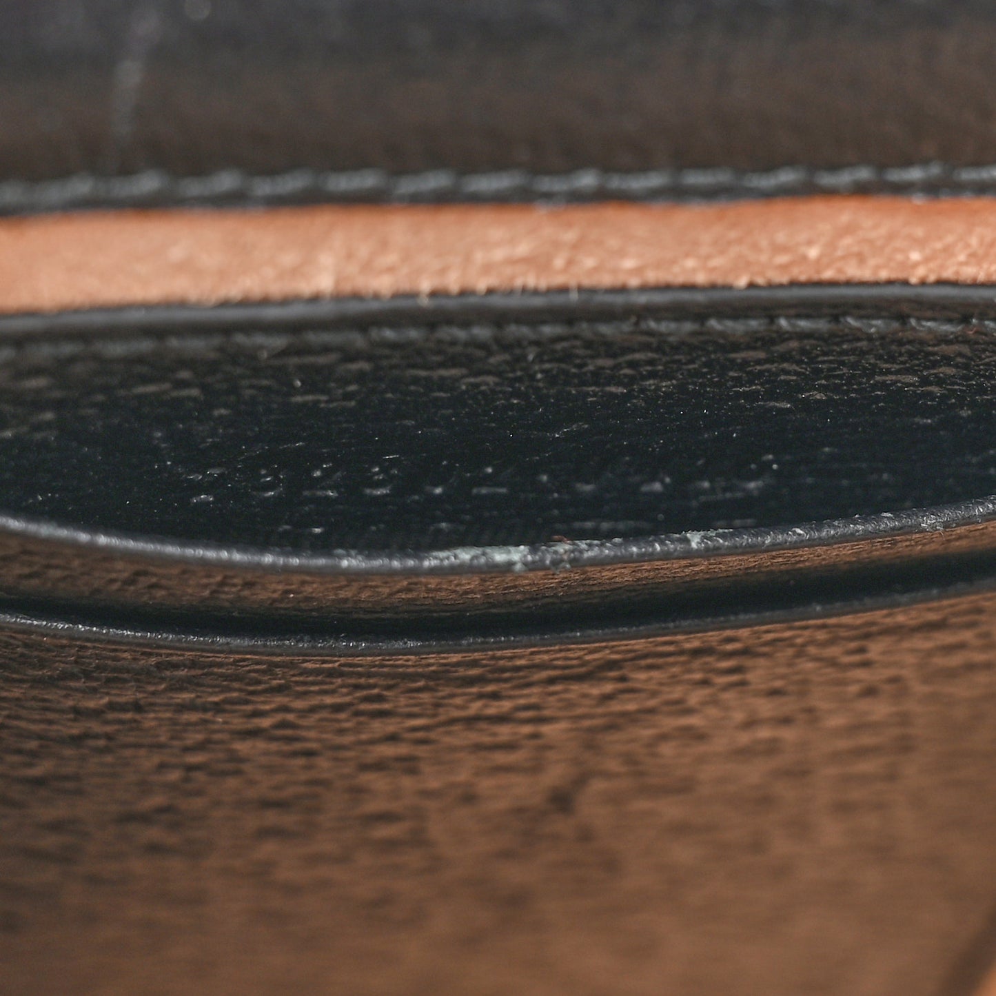 Textured Dollar Calfskin Mini Horsebit 1955 Crossbody Bag Black