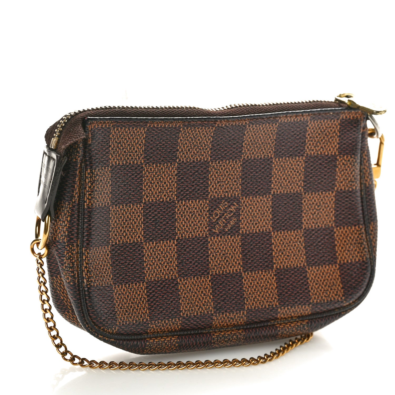 Louis Vuitton Damier Ebene Mini Pochette Accessories 3 of 10