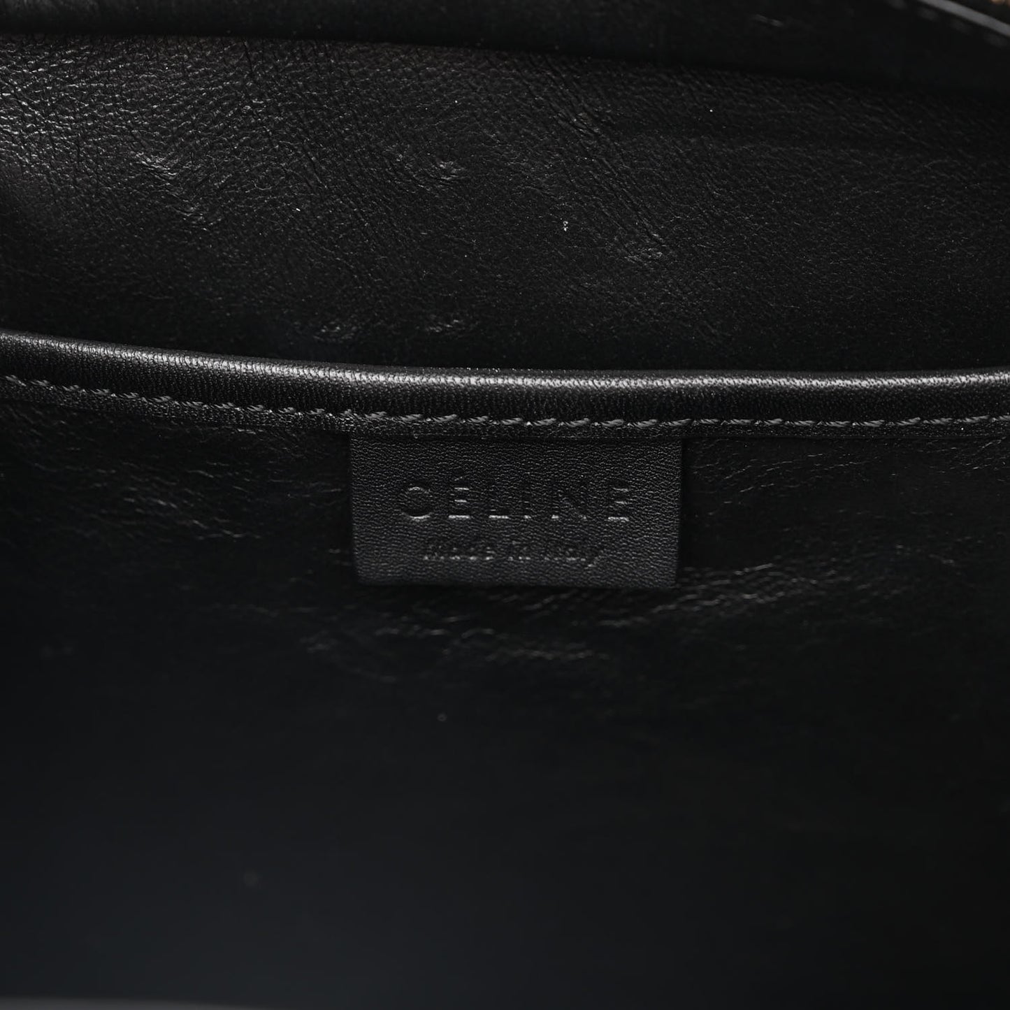 Lizard Smooth Calfskin Nano Tri-Color Luggage Mineral