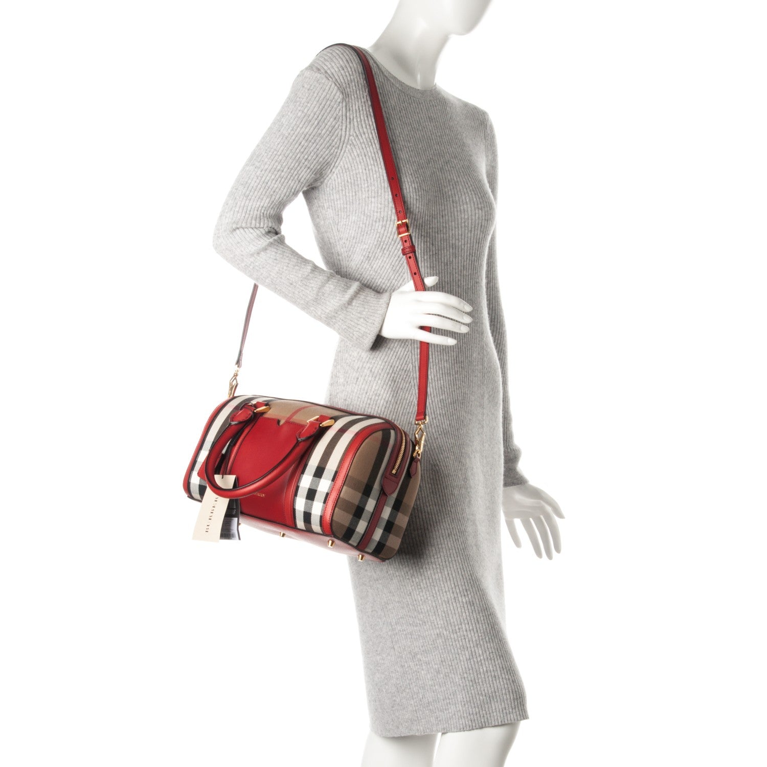 Burberry House Check Medium Alchester Military Red 2 of 9