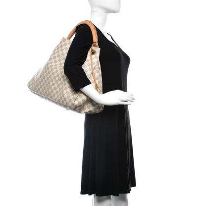 Louis Vuitton Damier Azur Artsy MM 2 of 8