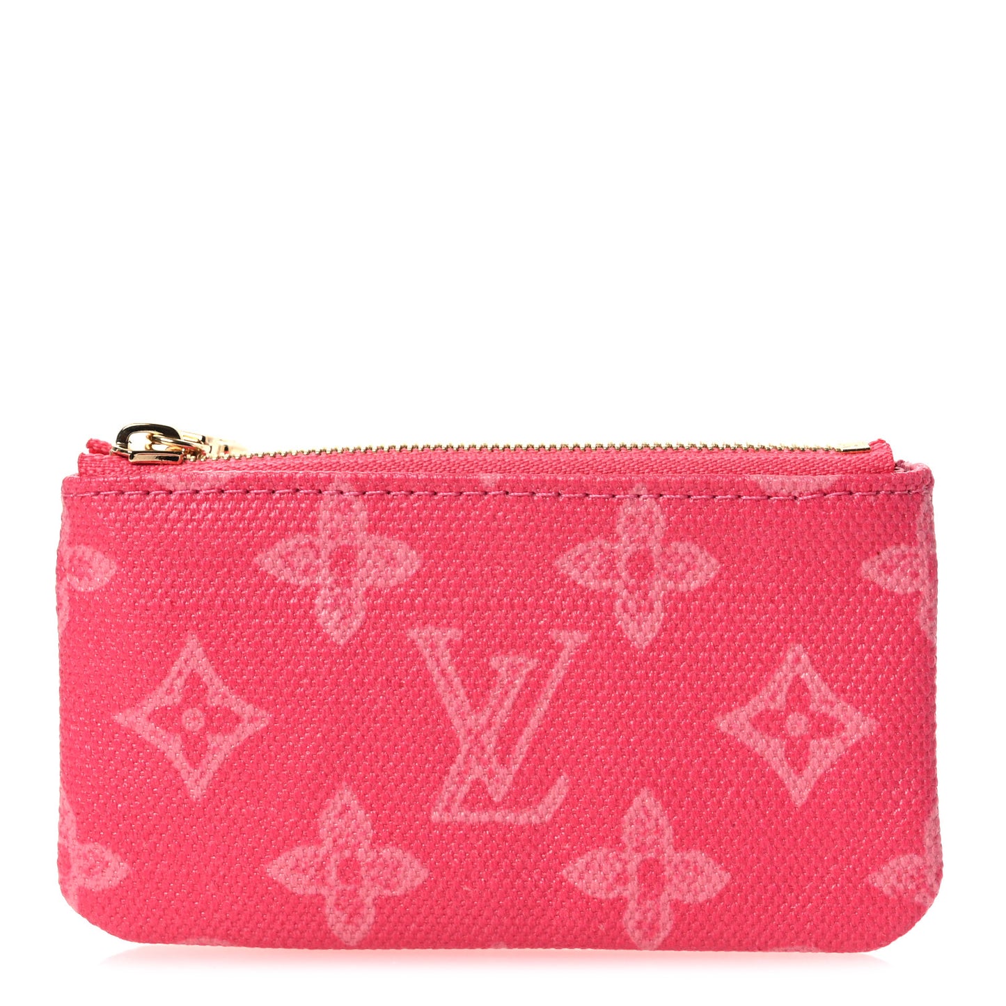 Monogram Origine Key Pouch Rose Ruban