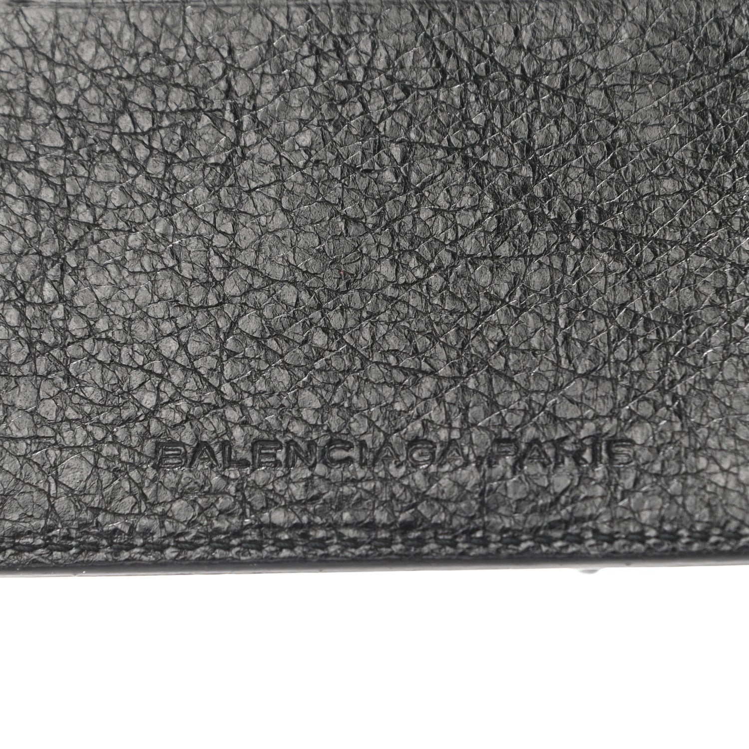Balenciaga Agneau Giant Gold Hardware Card Case Black 6 of 8