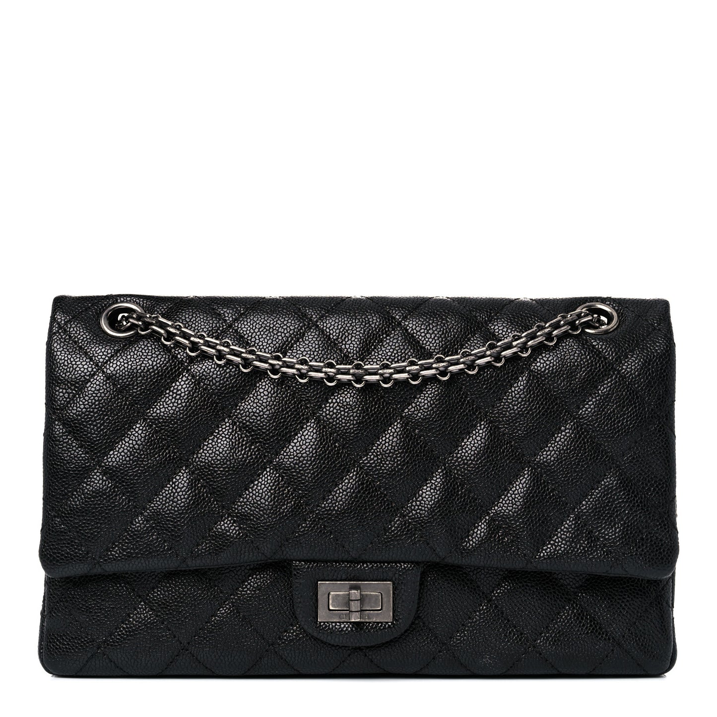 Caviar Quilted 2.55 Reissue 226 Flap Black