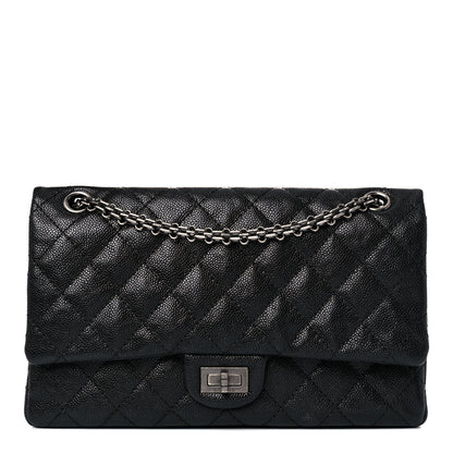 Chanel Caviar Quilted 2.55 Reissue 226 Flap Black 1 of 12