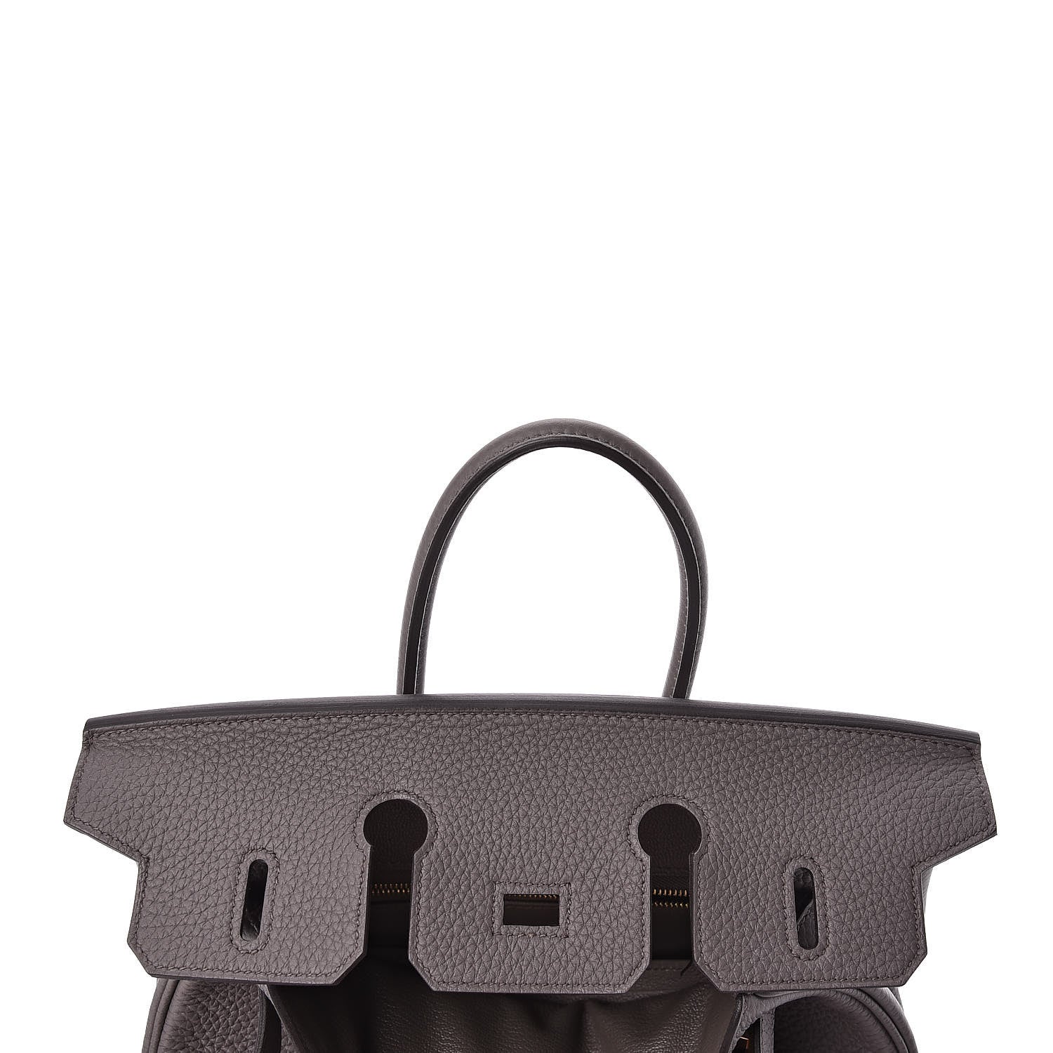 Hermes Togo Birkin 25 Etain 17 of 31