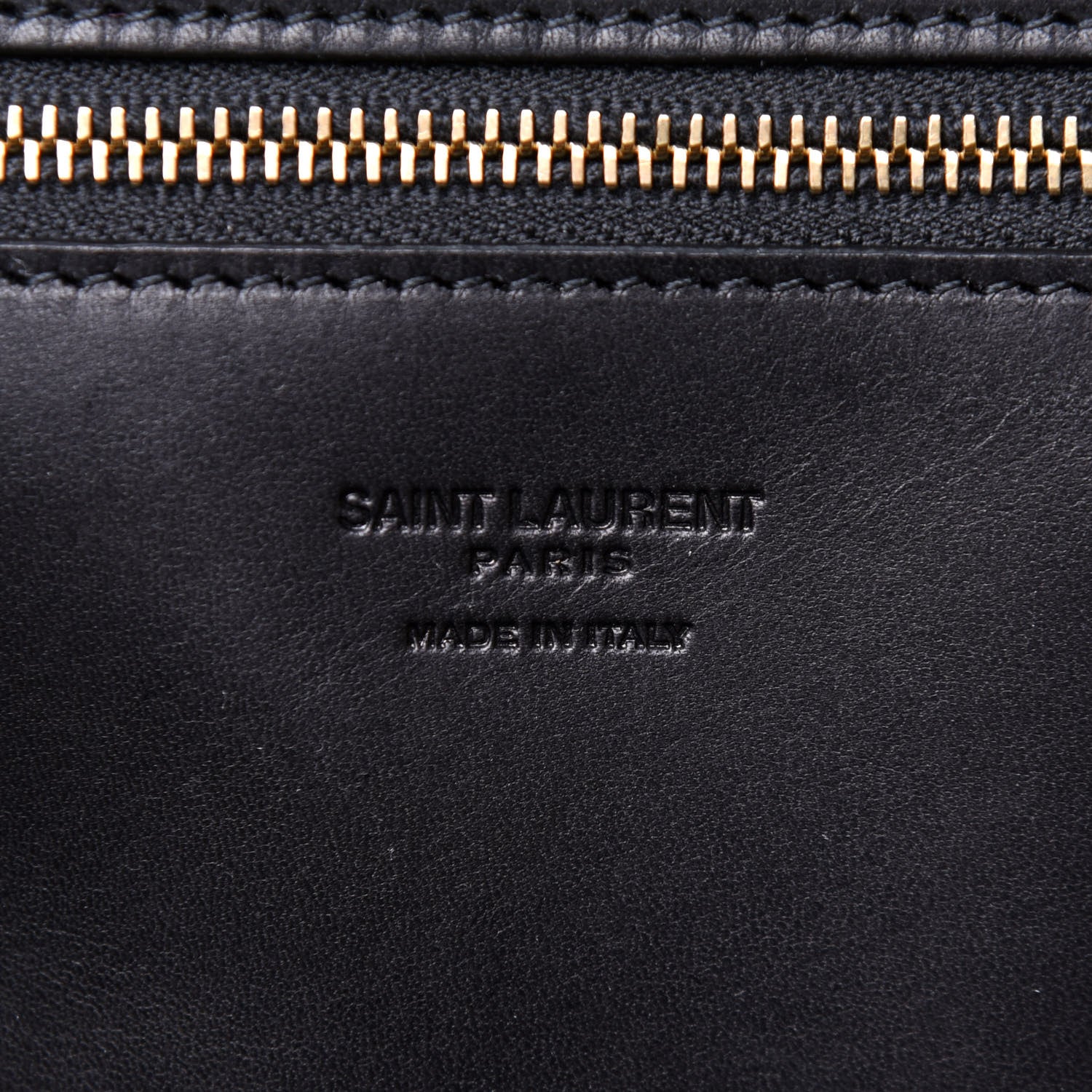 Saint Laurent Raffia Calfskin Medium Panier Tote Black Naturale 6 of 11