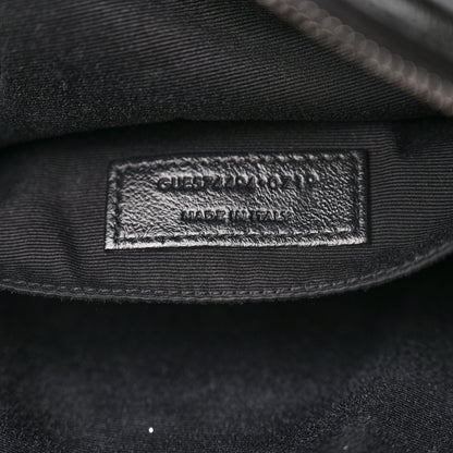 Saint Laurent Calfskin Matelasse Monogram Lou Camera Bag Black 8 of 13