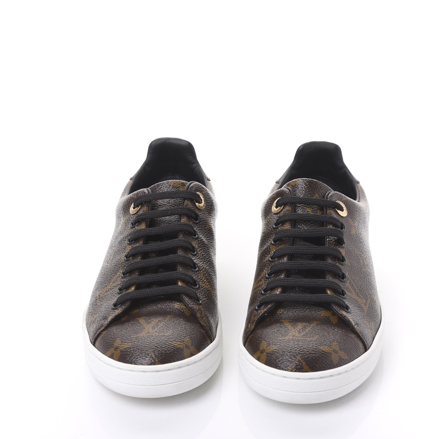 Louis Vuitton Patent Monogram Frontrow Sneakers 37.5 2 of 8