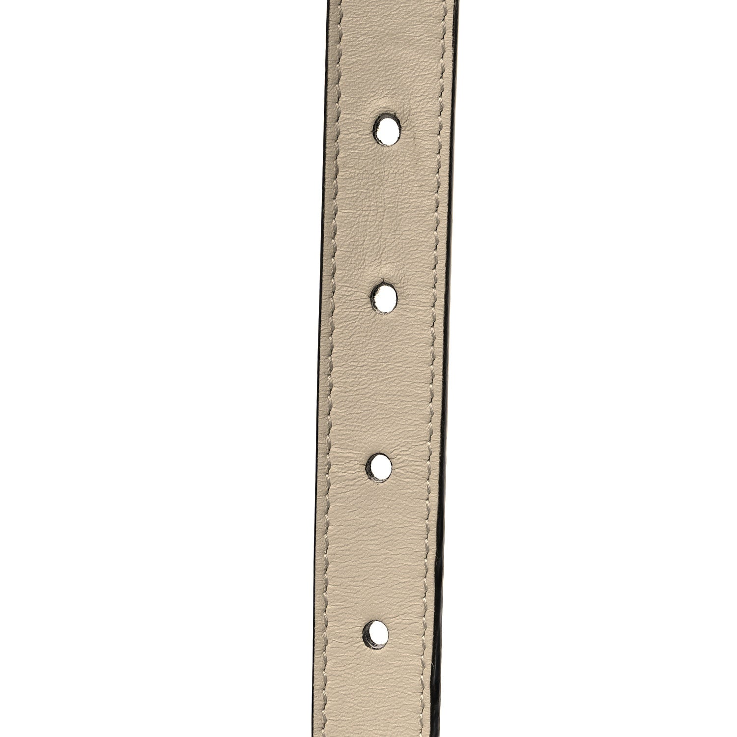 Gucci Calfskin Double G 20mm Belt 90 36 Mystic White 4 of 5