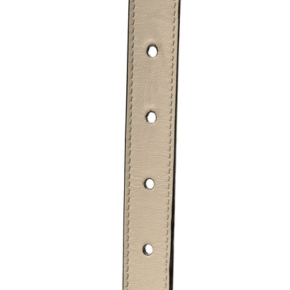 Gucci Calfskin Double G 20mm Belt 90 36 Mystic White 4 of 5