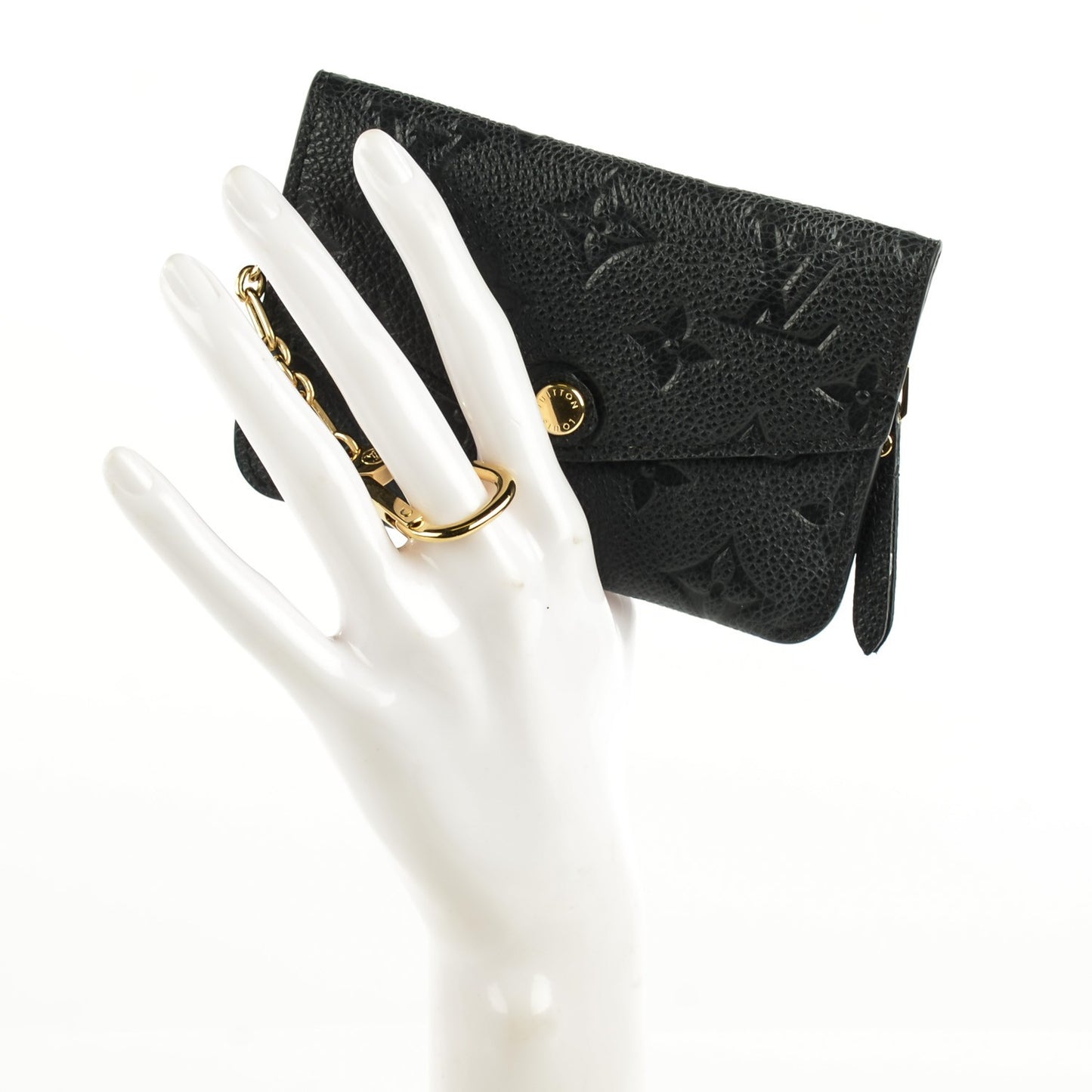 Empreinte Key Pouch Black