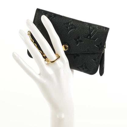 Louis Vuitton Empreinte Key Pouch Black 2 of 8