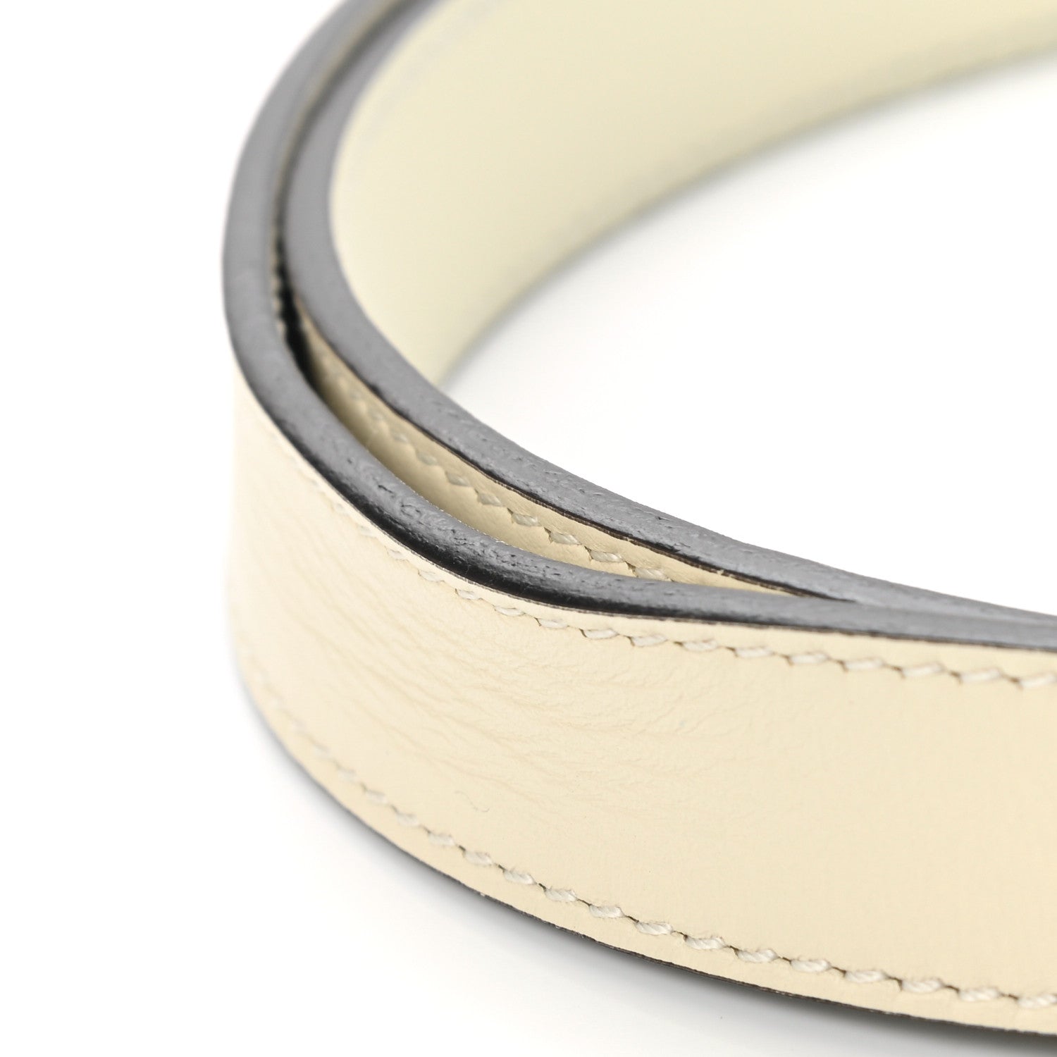 Gucci Calfskin Double G 20mm Belt 95 38 Mystic White 6 of 8