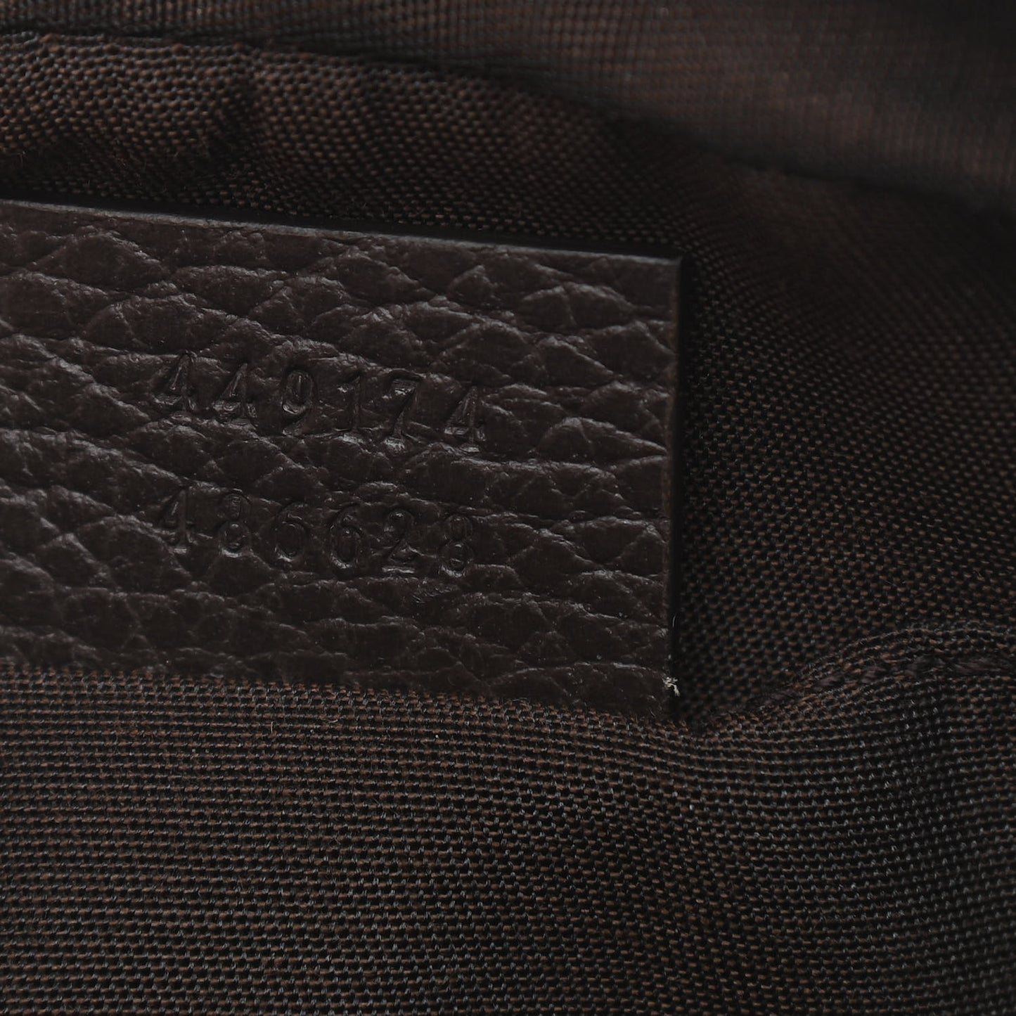 Monogram Belt Bag Dark Brown