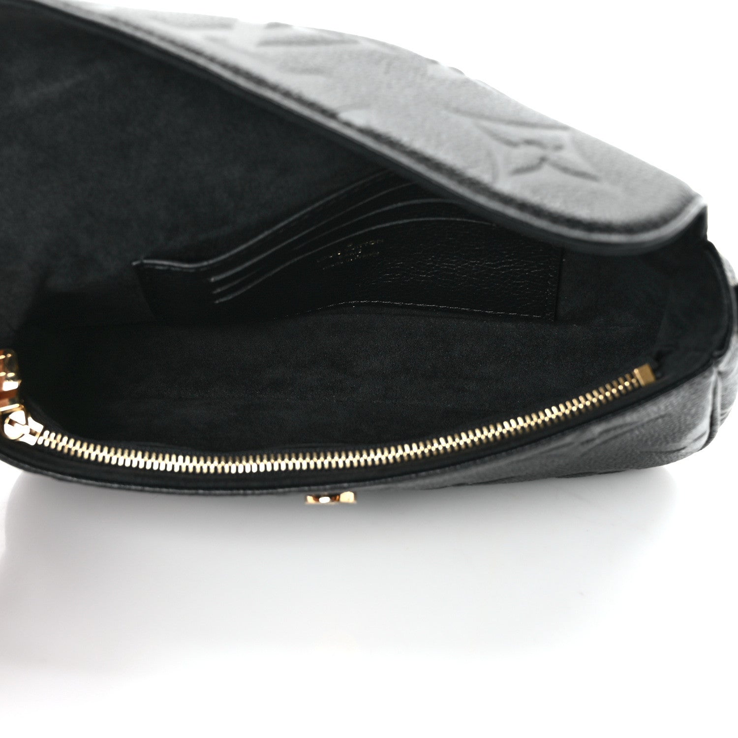 Louis Vuitton Empreinte Monogram Giant Ivy Wallet On Chain Black 5 of 11