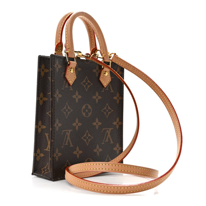 Louis Vuitton Monogram Petit Sac Plat 3 of 13
