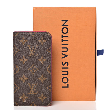 Louis Vuitton Monogram iPhone XS Max Folio Case Rose Pop 12 of 12