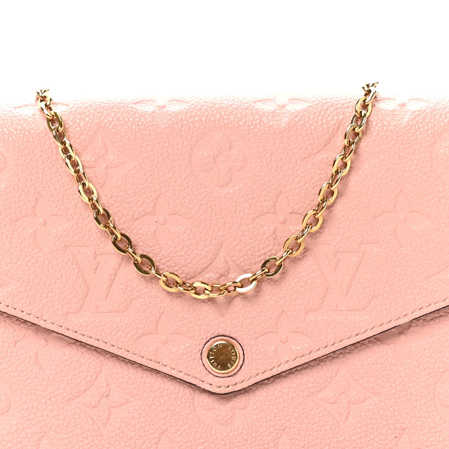 Empreinte Pochette Felicie Chain Wallet Rose Poudre