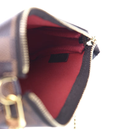 Louis Vuitton Damier Ebene Mini Pochette Accessories 8 of 9