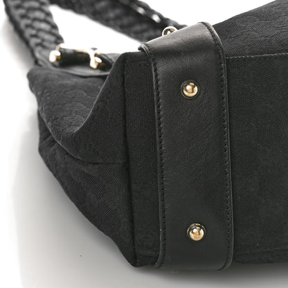 Gucci Monogram Medium Pelham Shoulder Bag Black 8 of 11