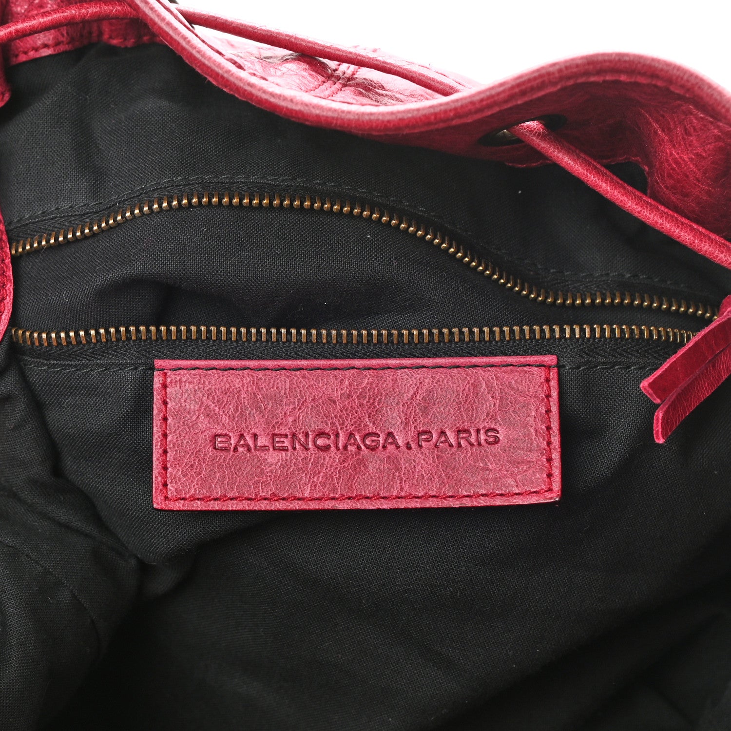Balenciaga Agneau Classic Hardware Pompon Pourpre 6 of 8