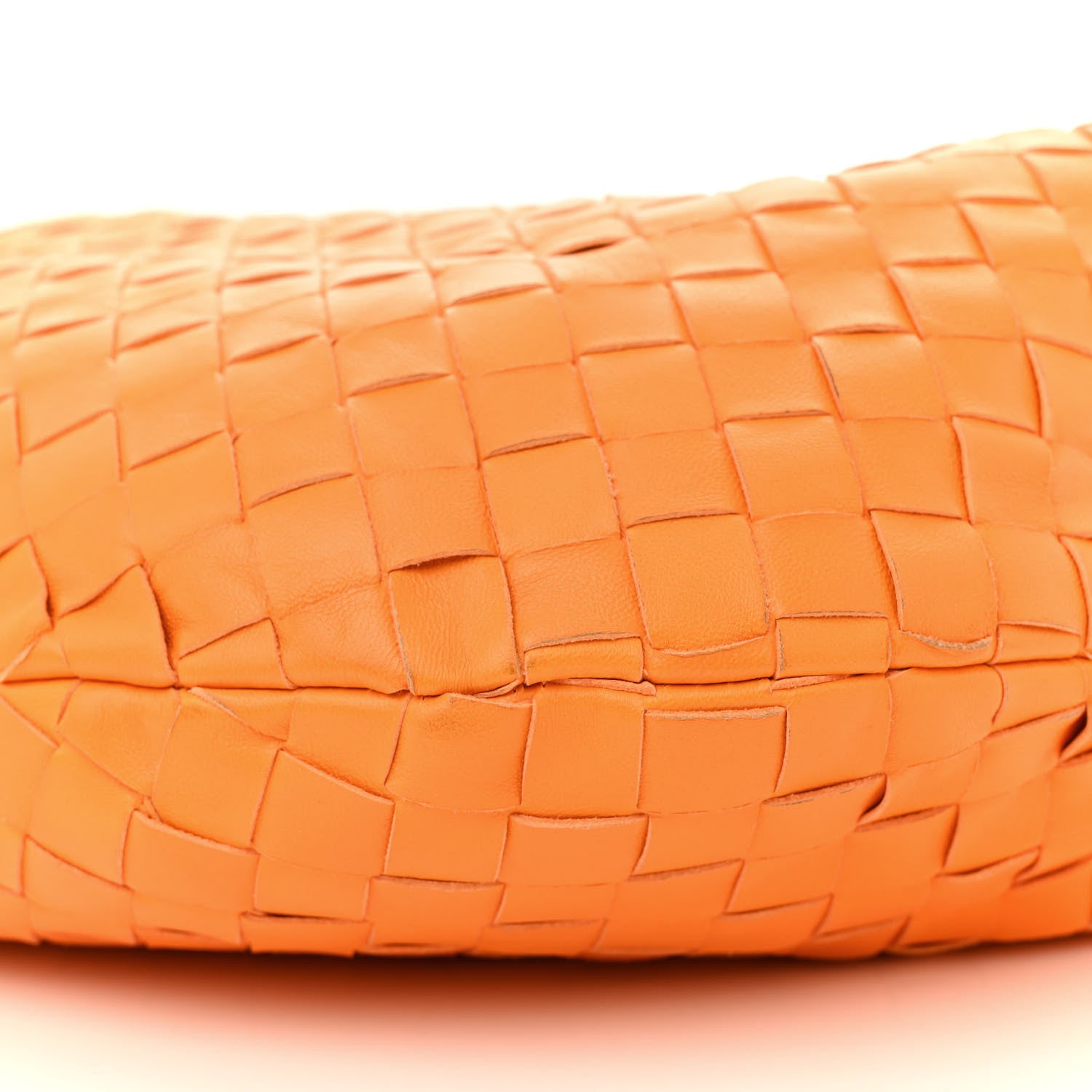 Bottega Veneta Nappa Intrecciato Teen Jodie Hobo Tangerine 10 of 12