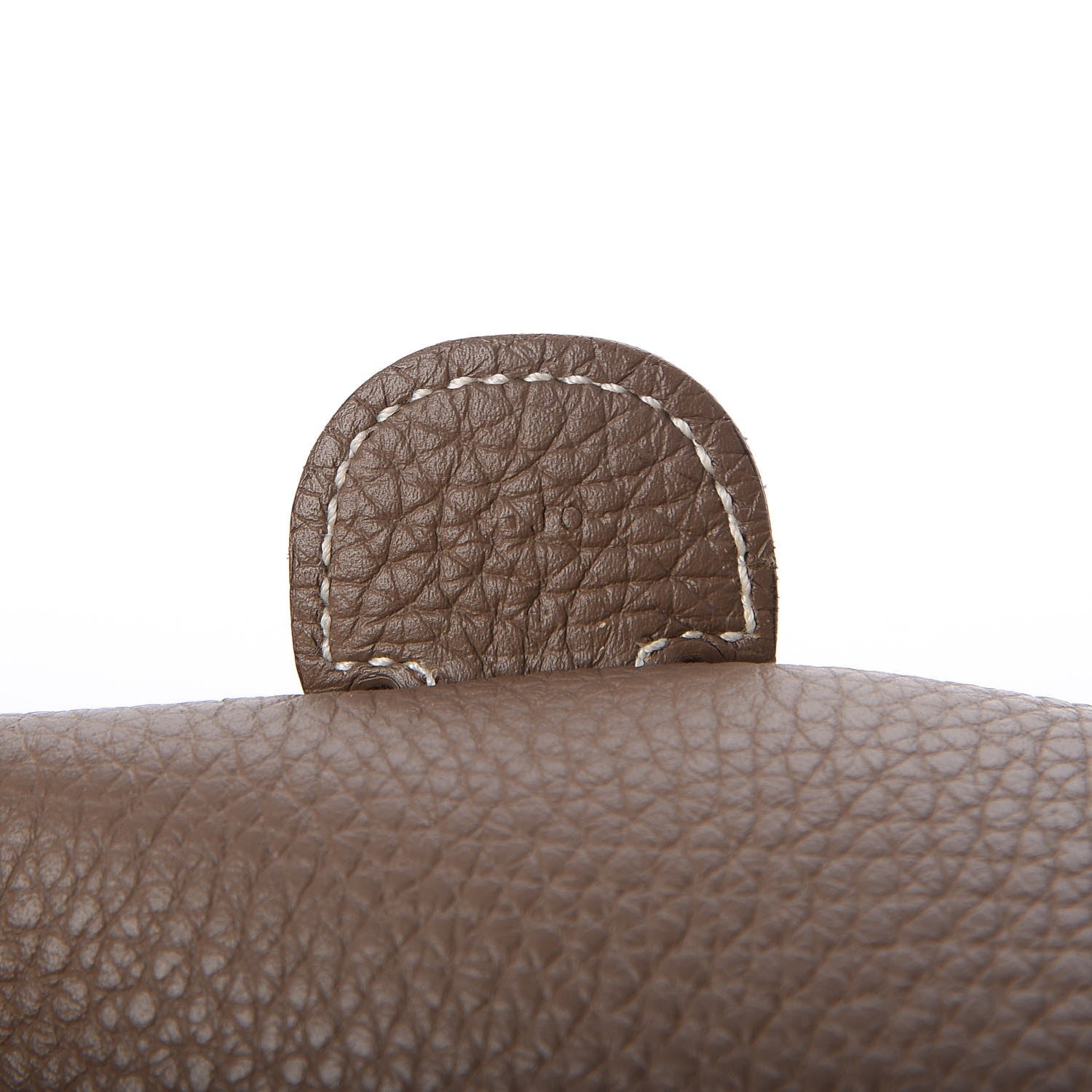 Hermes Taurillon Clemence Evelyne III GM Etoupe 5 of 8
