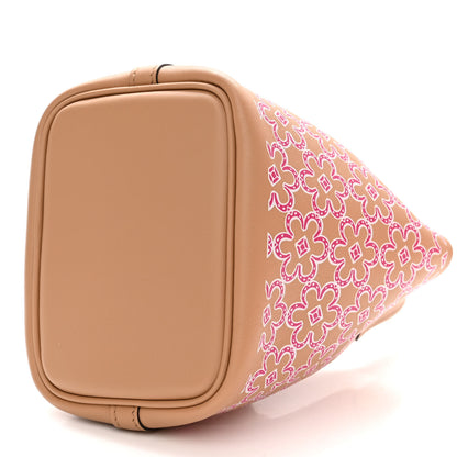 Hermes Swift Micro Lucky Daisy Picotin Lock Chai Rose White 10 of 11