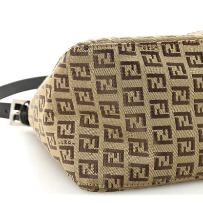 Fendi Zucchino Vitello Mama Baguette Testa di Moro Beige 8 of 9