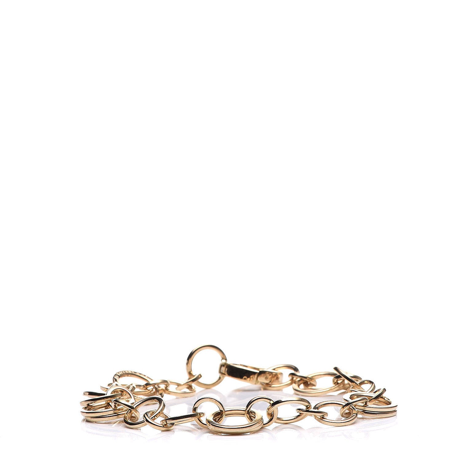 Tiffany 18K Yellow Gold Interlocking Circles Link Bracelet 1 of 5