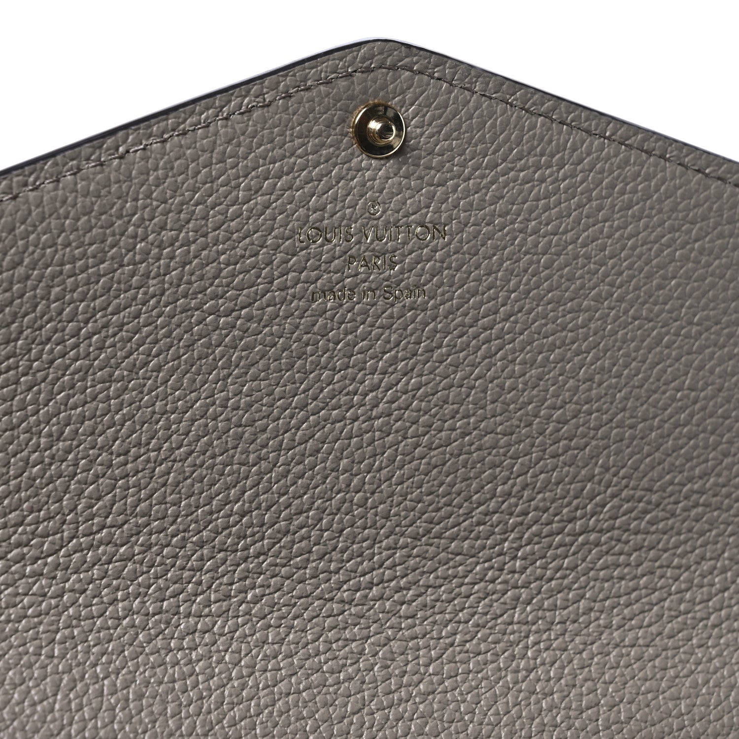 Louis Vuitton Empreinte Monogram Giant Sarah Wallet Tourterelle Creme 6 of 6