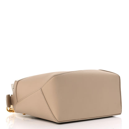 Loewe Classic Calfskin Small Puzzle Edge Bag Soft White Paper Craft 4 of 8