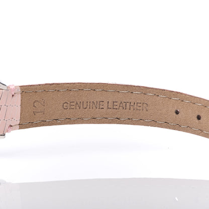Fendi Stainless Steel Calfskin Diamond Pink Mother of Pearl 23mm Moda Quartz Watch 7 of 9