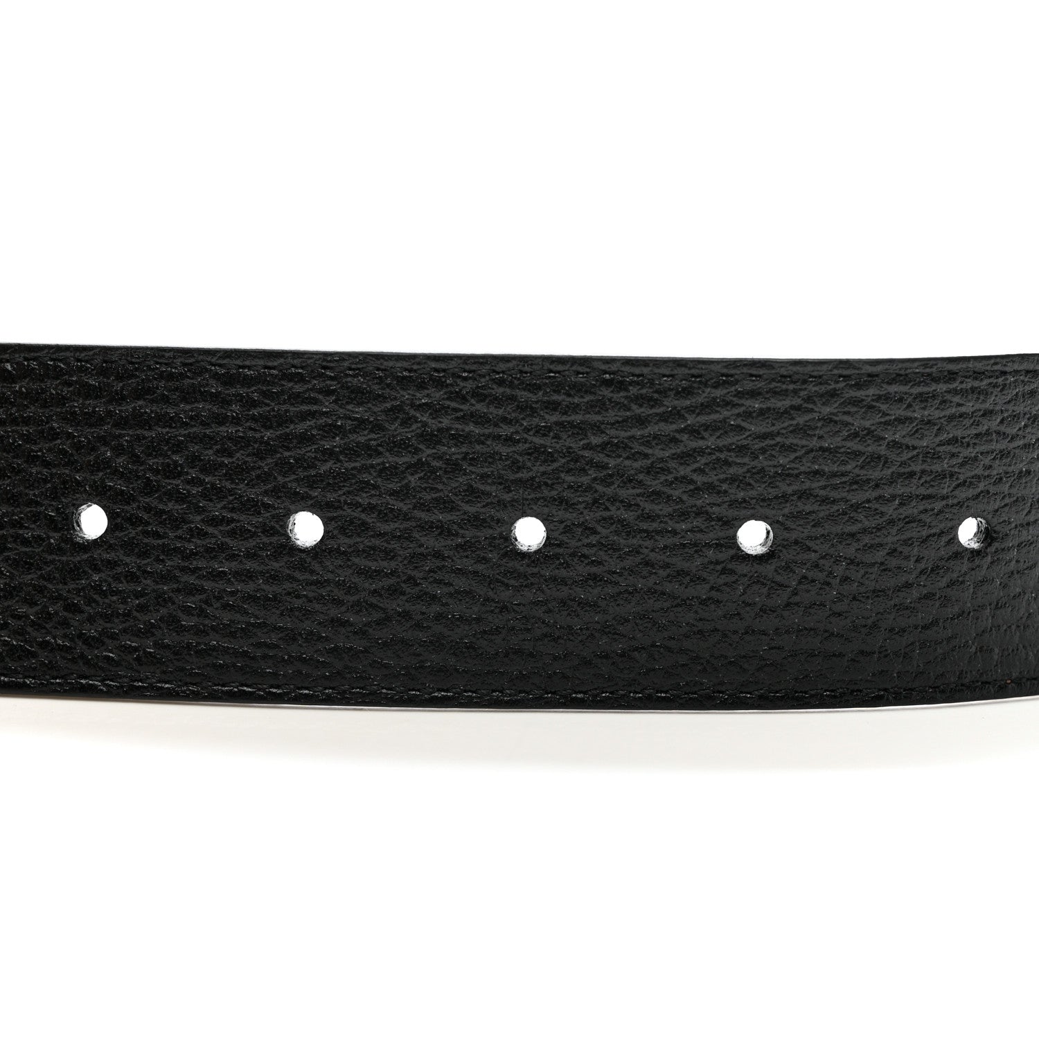 Gucci Calfskin 1973 Reversible Belt 100 40 Black Brown 5 of 5