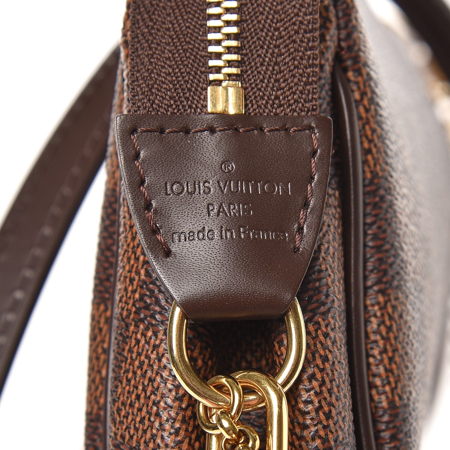 Louis Vuitton Damier Ebene Eva Clutch 7 of 8
