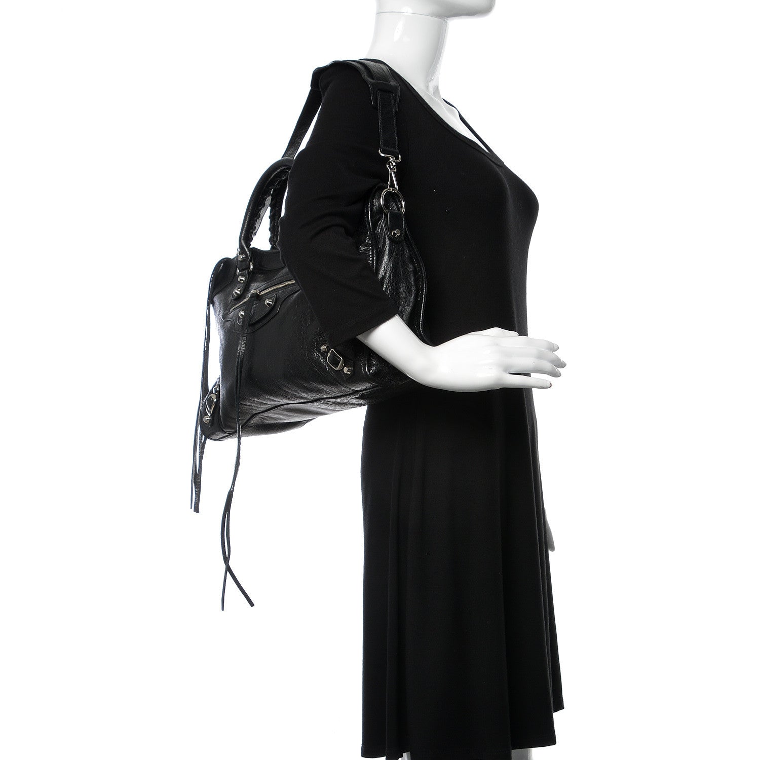 Balenciaga Agneau Classic Hardware City Black 2 of 10
