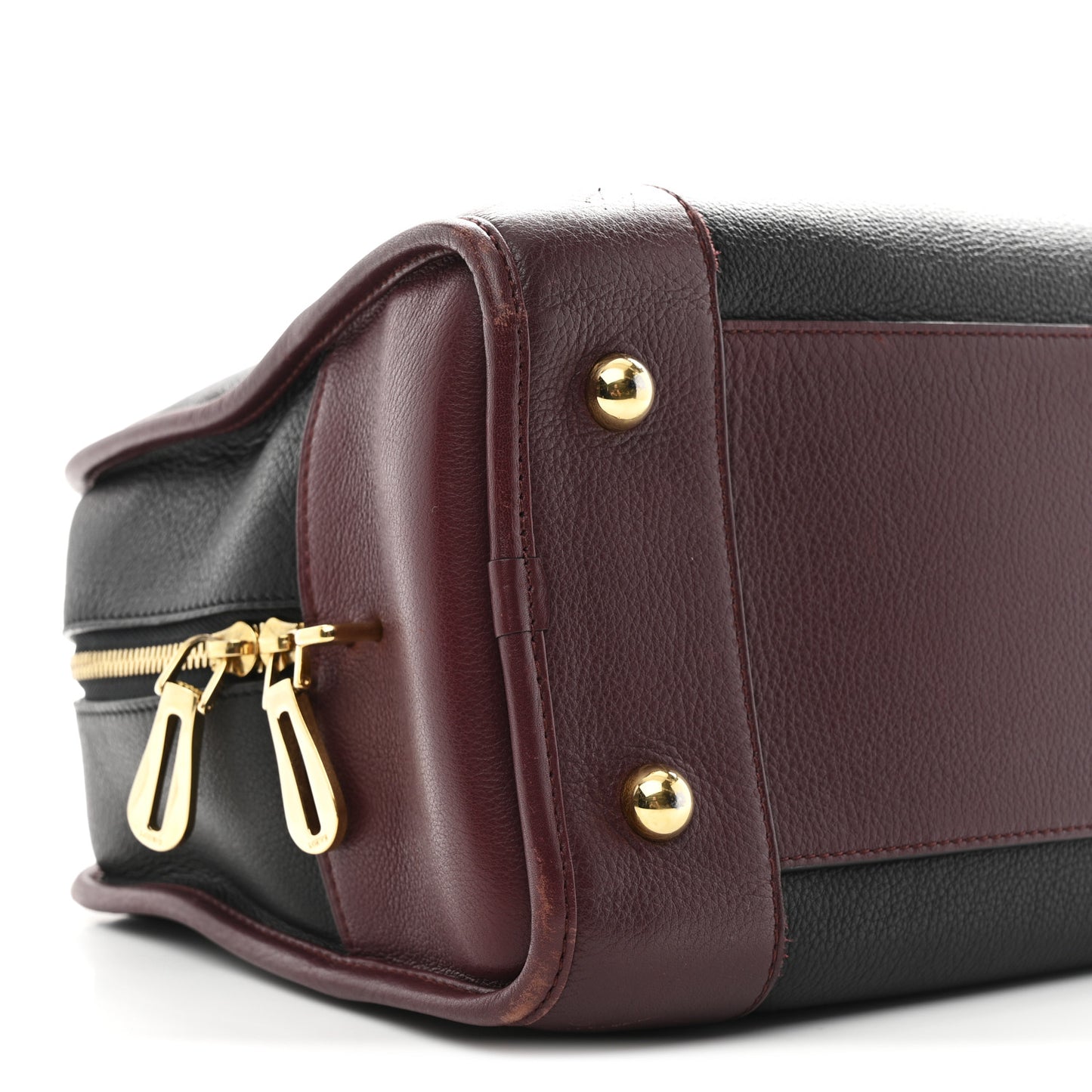 Calfskin Tri-Color Amazona 36 Black Chestnut