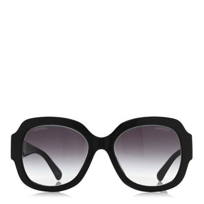 Chanel Acetate CC Sunglasses 5373 Black 2 of 9