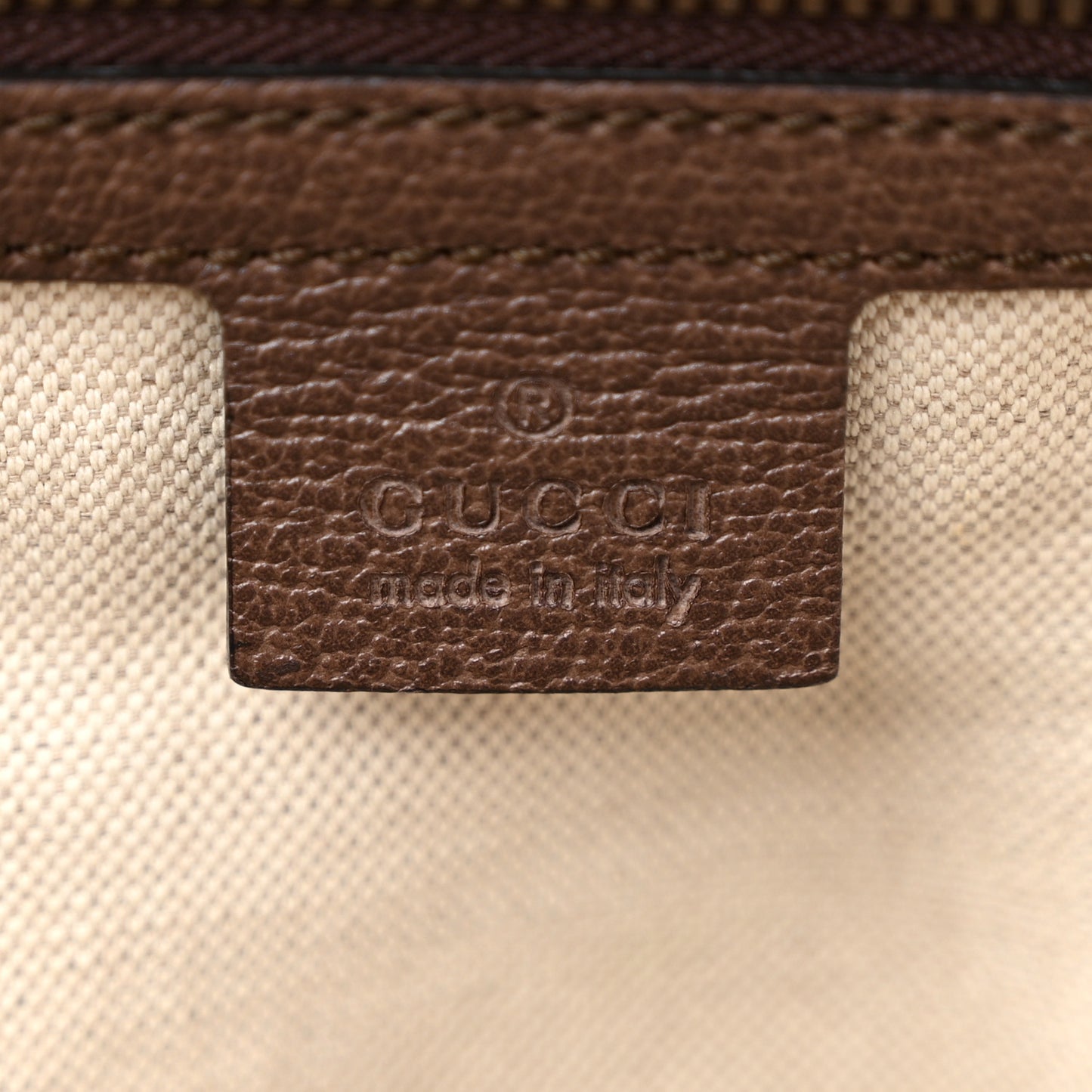 GG Supreme Monogram Textured Dollar Calfskin Web Large Savoy Duffle Bag Beige Ebony New Acero