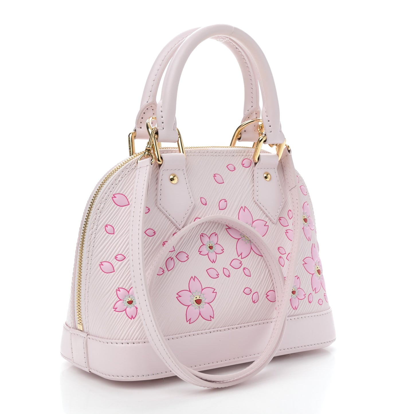 LV X TM Epi Cherry Blossom Alma BB Pink