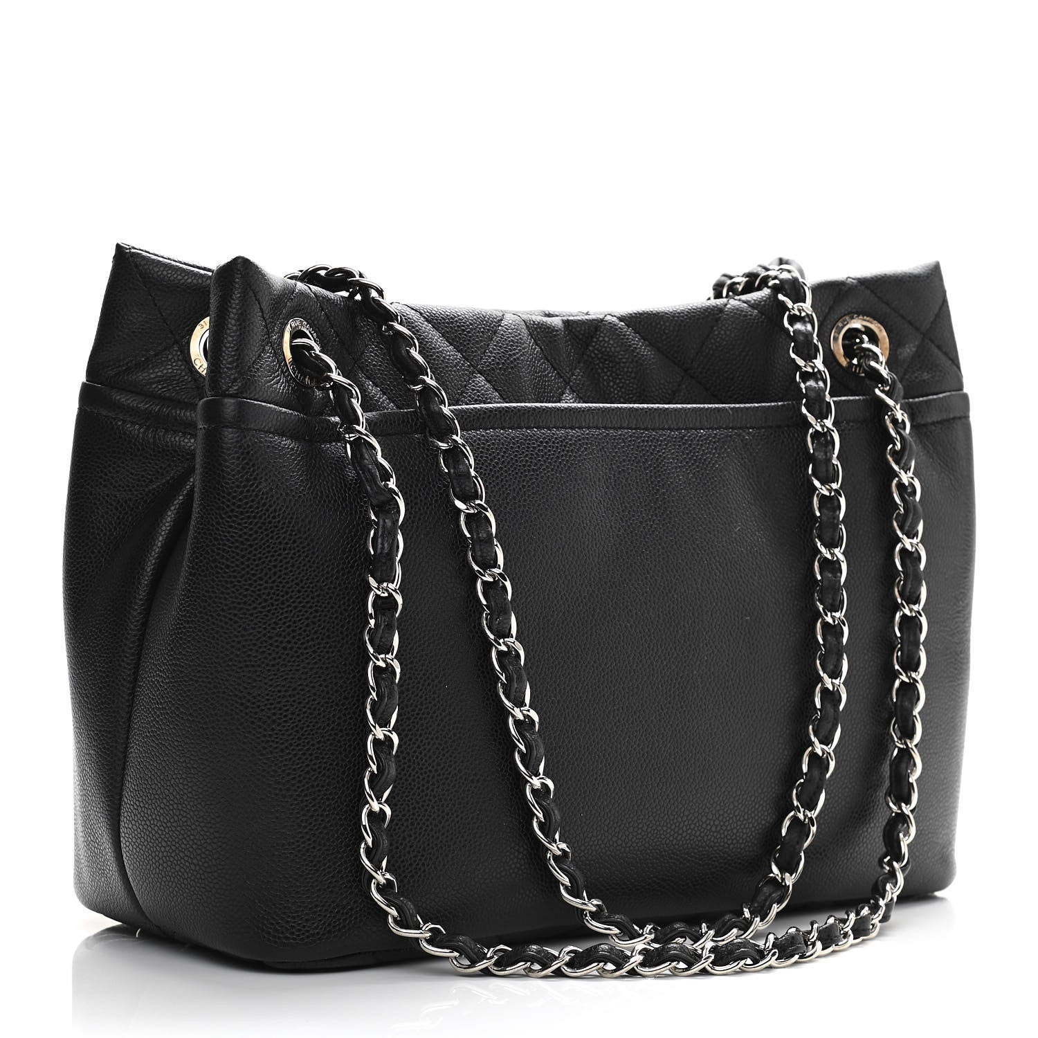 Chanel Caviar Timeless CC Soft Tote Black 3 of 11