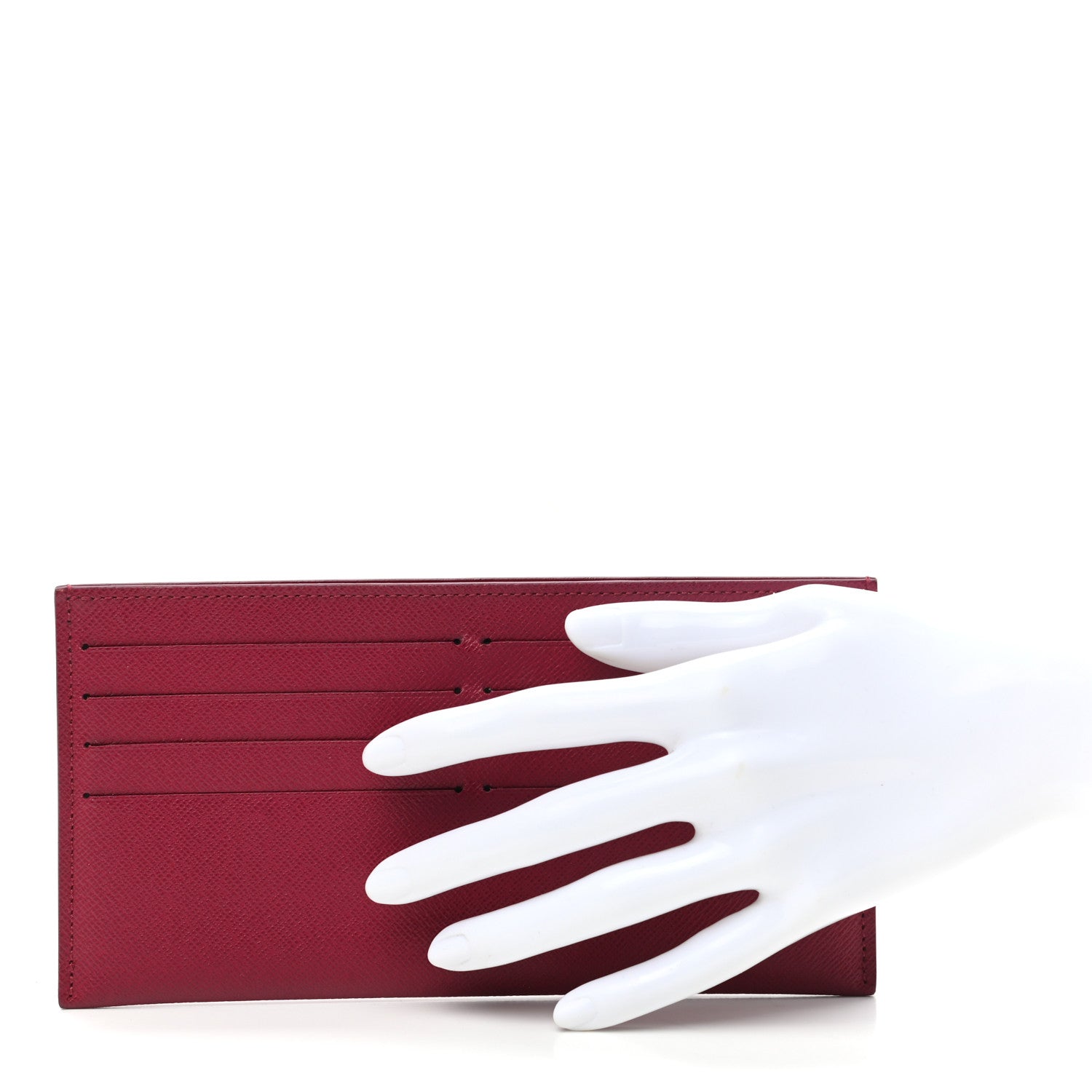 Louis Vuitton Calfskin Felicie Card Holder Insert Fuchsia 2 of 7