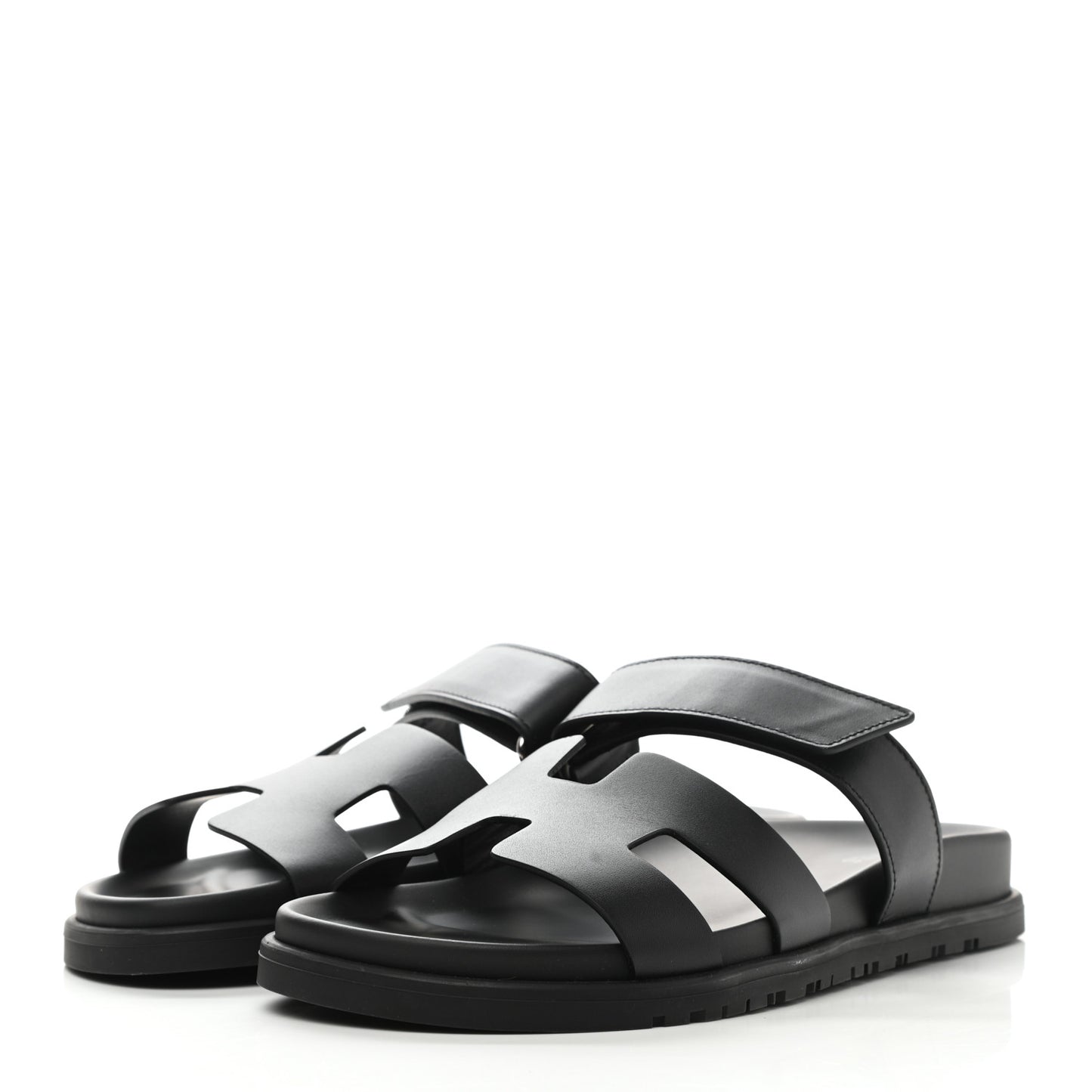 Calfskin Womens Chypre Sandals 39 Black