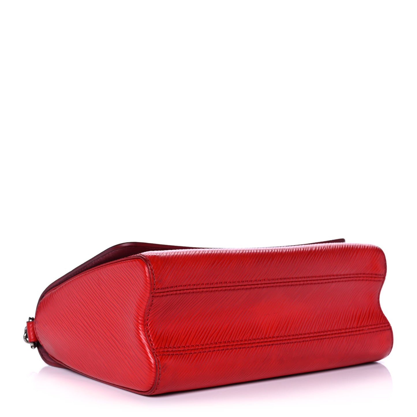 Epi Twist Shoulder Bag MM Coquelicot