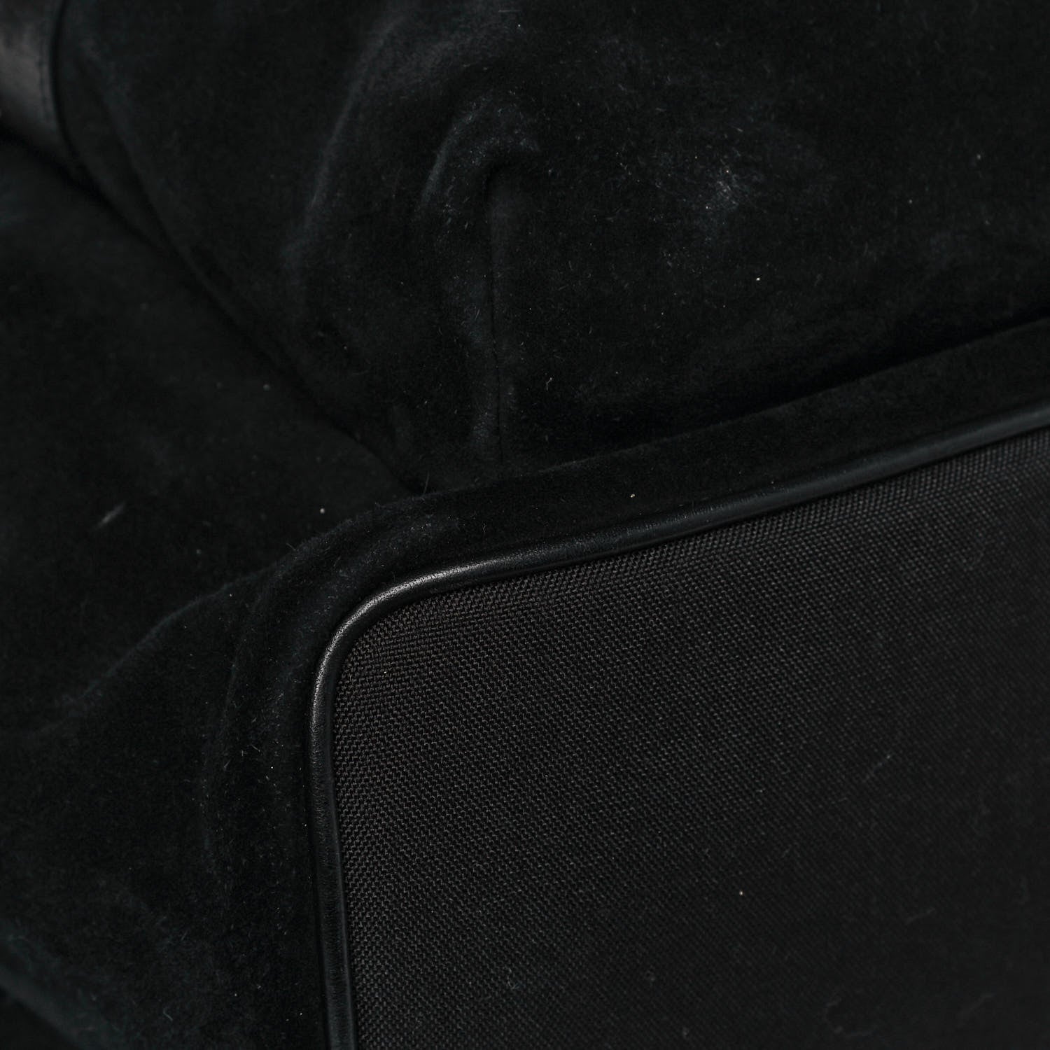 Saint Laurent Suede City Backpack Black 8 of 13