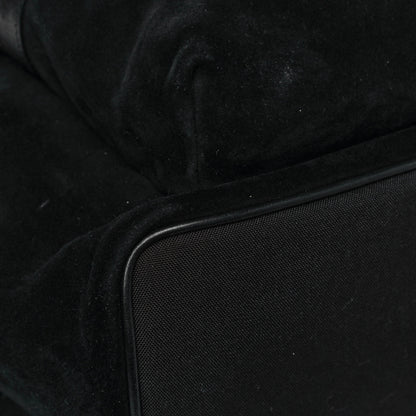 Saint Laurent Suede City Backpack Black 8 of 13