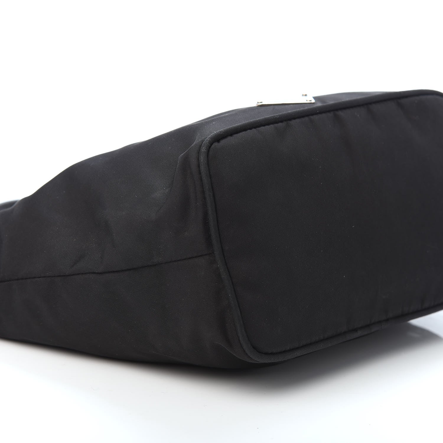 Prada Tessuto Nylon Pochette Bag Black 7 of 9