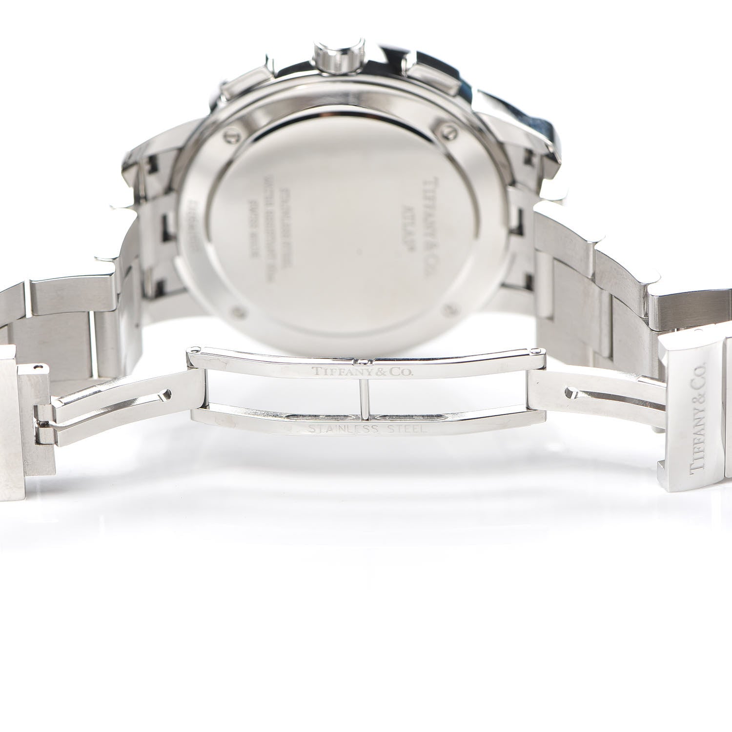 Tiffany Stainless Steel 42mm Atlas Chronograph Quartz Watch 5 of 6