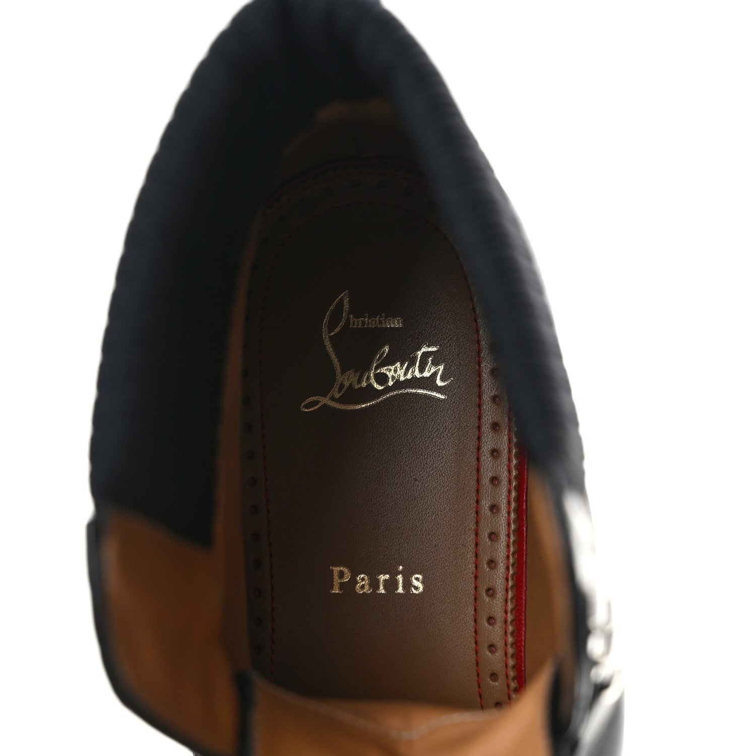 Christian Louboutin Waxed Neoprene Mens SockRoc Boots 43 Black 7 of 10